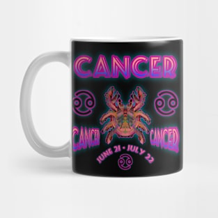 Cancer 7a Black Mug